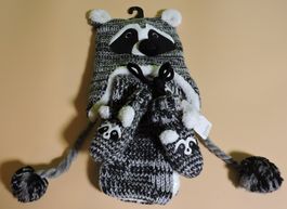 ☃️Bonnet + écharpe + moufles doublés polaire☃️ T: 74/80