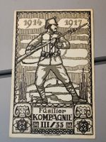 Litho PK / Füsilier Kompagnie lll/55 Gelaufen Feldpost 1914