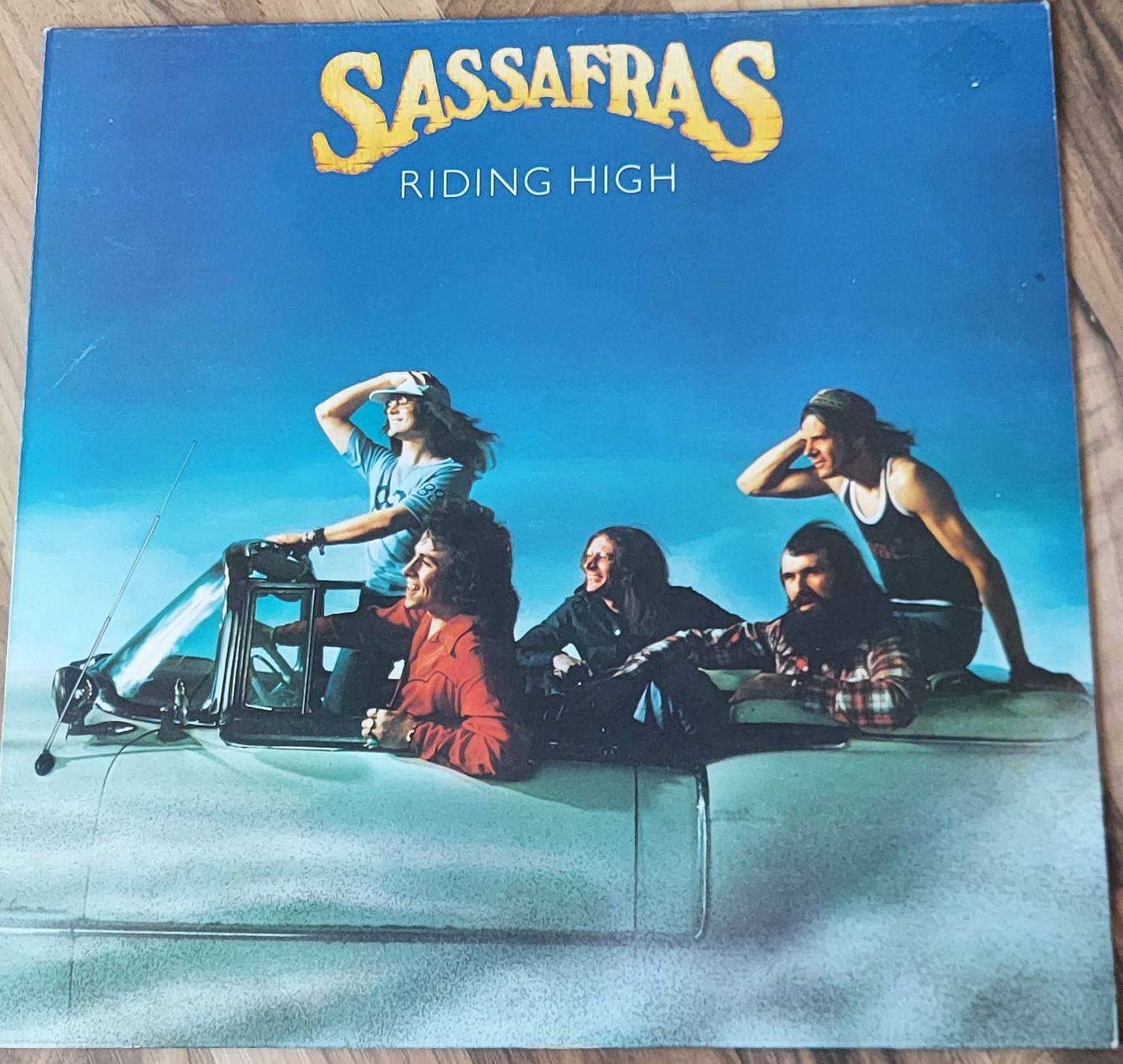 Dischi in vinile: LP - SASSAFRAS - RIDING HIGH – Usato da Steckborn venduto da Quo7