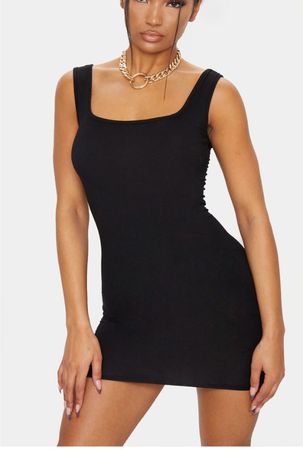 H&M mini Kleid Schwarz (M)