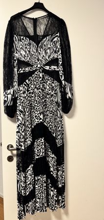 BCBG Maxazria Kleid, Grösse XXS, Schwarz/Weiss, Sommer!