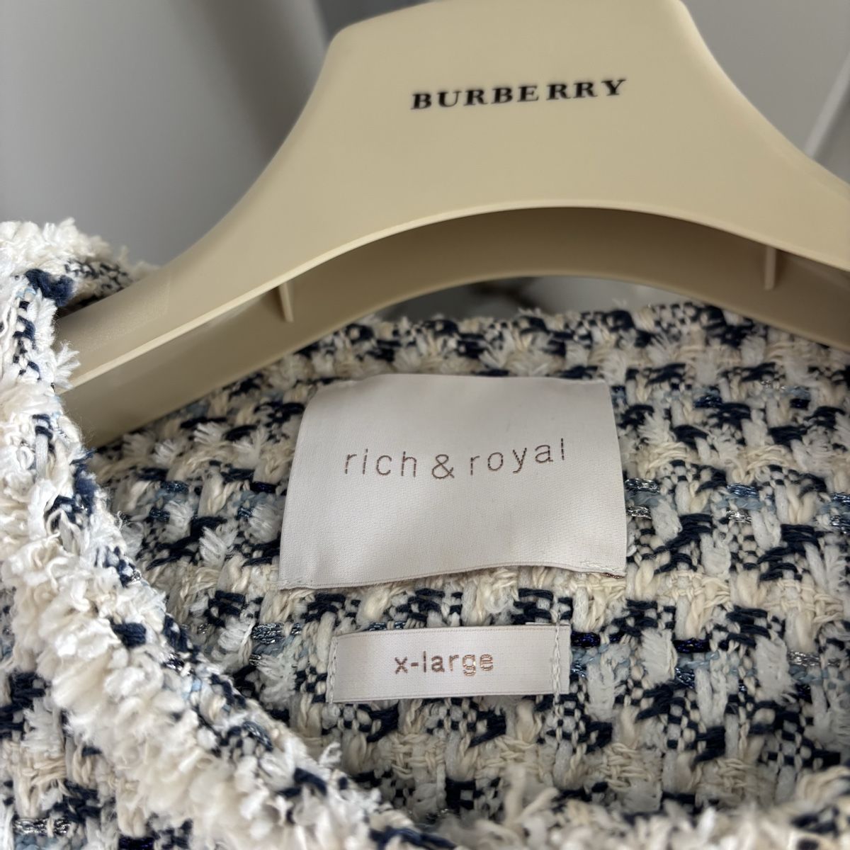 Rich & Royal Giacche: Rich & Royal Kastenjacke Tweed – Nuovo (secondo la descrizione) da Biel/Bienne venduto da Eiskristall08 1