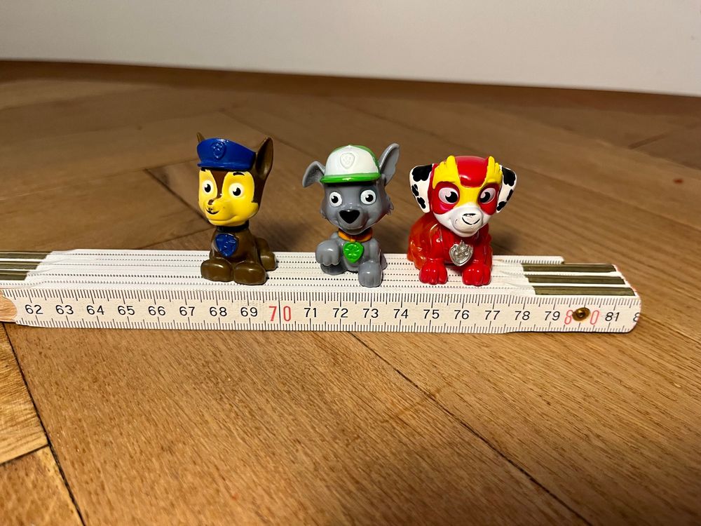 3 kleine Paw Patrol Figuren Chase, Rocky, Marshall | Kaufen auf Ricardo