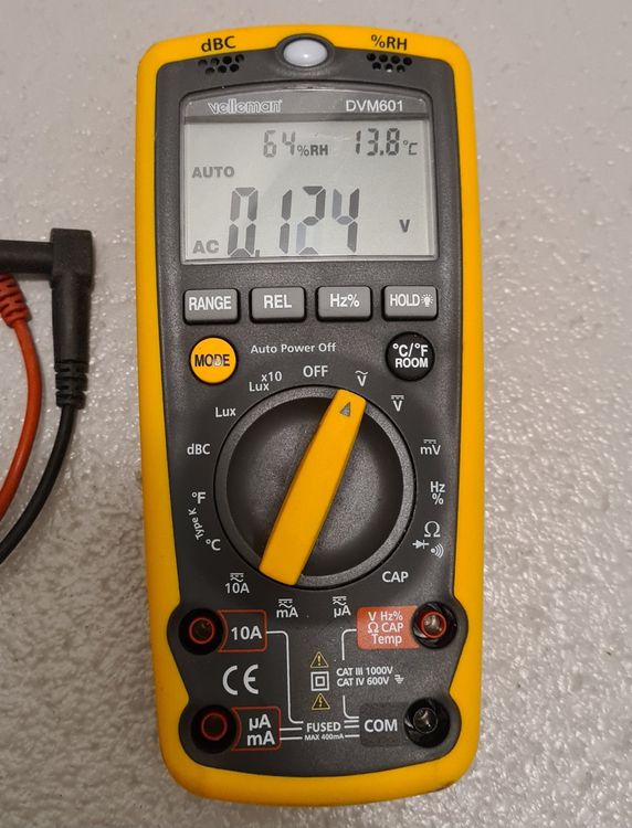 Vellemann DVM601 - Digital Multimeter 6-in-1 (Neu (gemäss Beschreibung ...