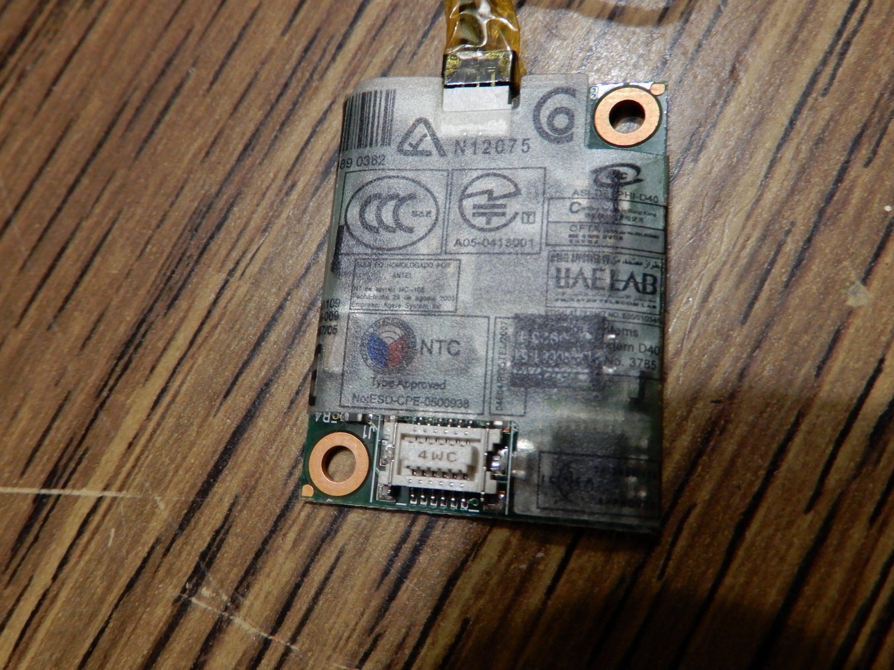 Unità & Adattatore: Combo Card AR5B  Atheros, Inc. 802.11n- – Usato da Worben venduto da MaKo3252 3