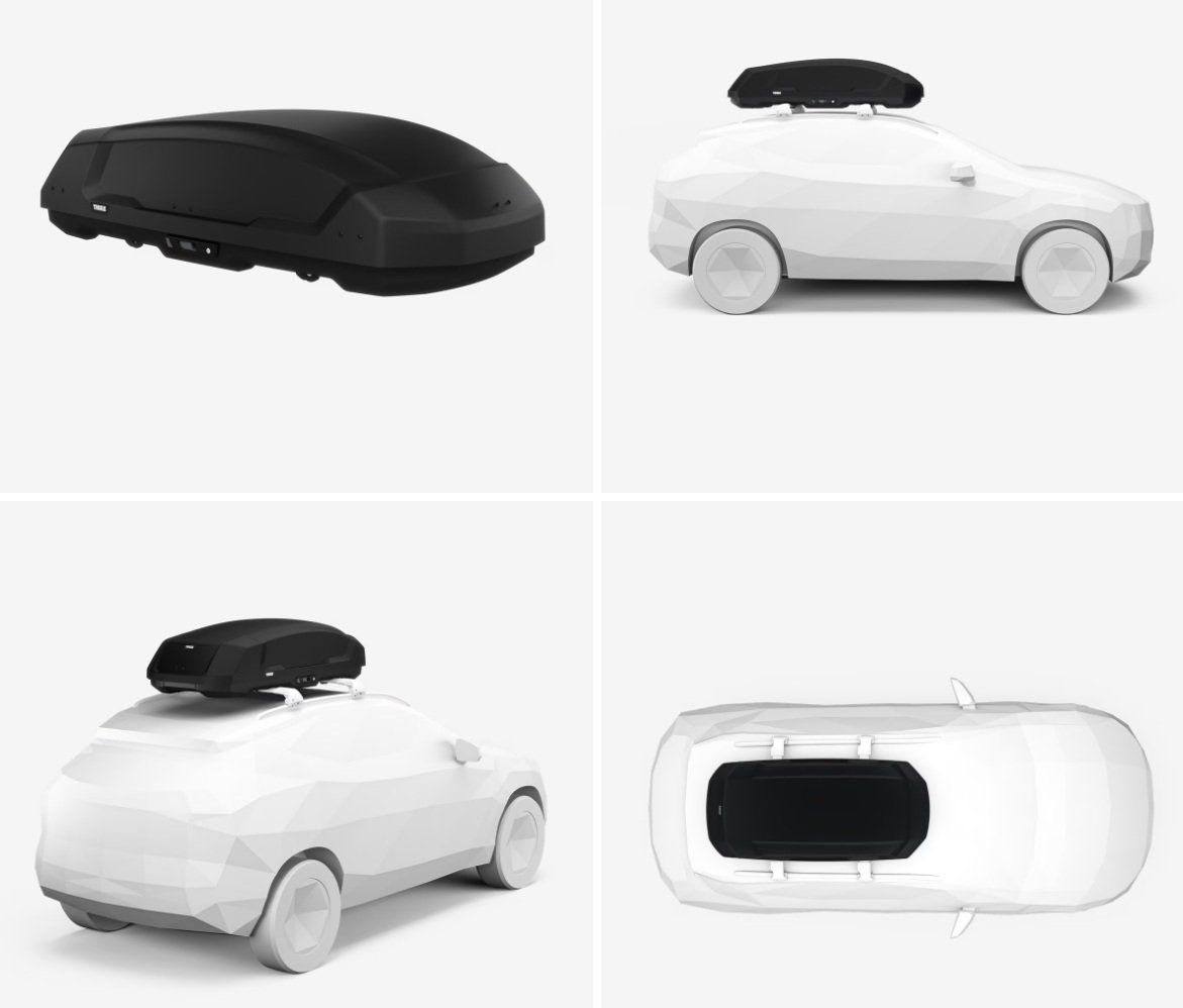 Thule Coffres de toit: Neue Dachbox Thule Force 3 M (400 Liter) – Neuf (Voir description) à Grenchen par Fluri1 4
