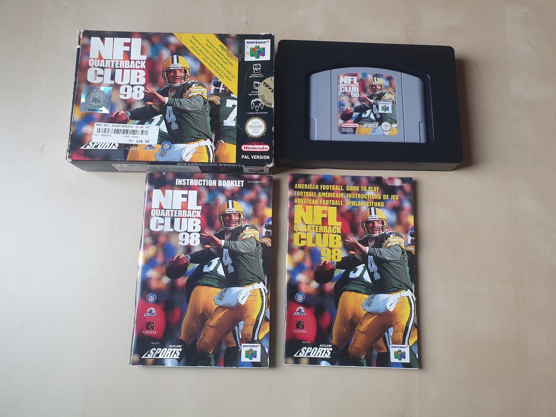 NFL Giochi: NFL Quarterback Club 98 – Usato da Stansstad venduto da collectorsshop 6