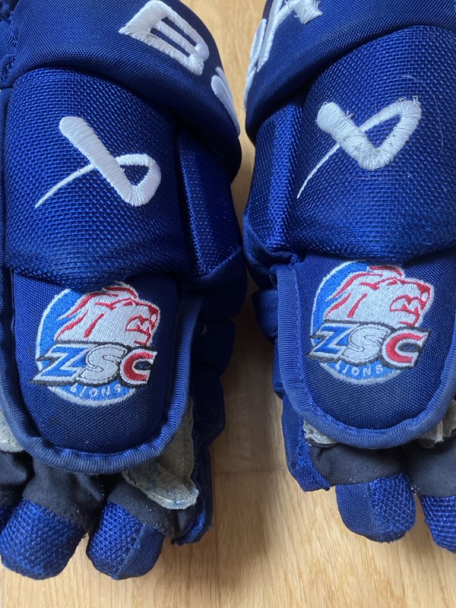 Bauer Altri accessori da uomo: Eishockey Handschuhe ZSC – Usato da Steffisburg venduto da muggenstutz31 2