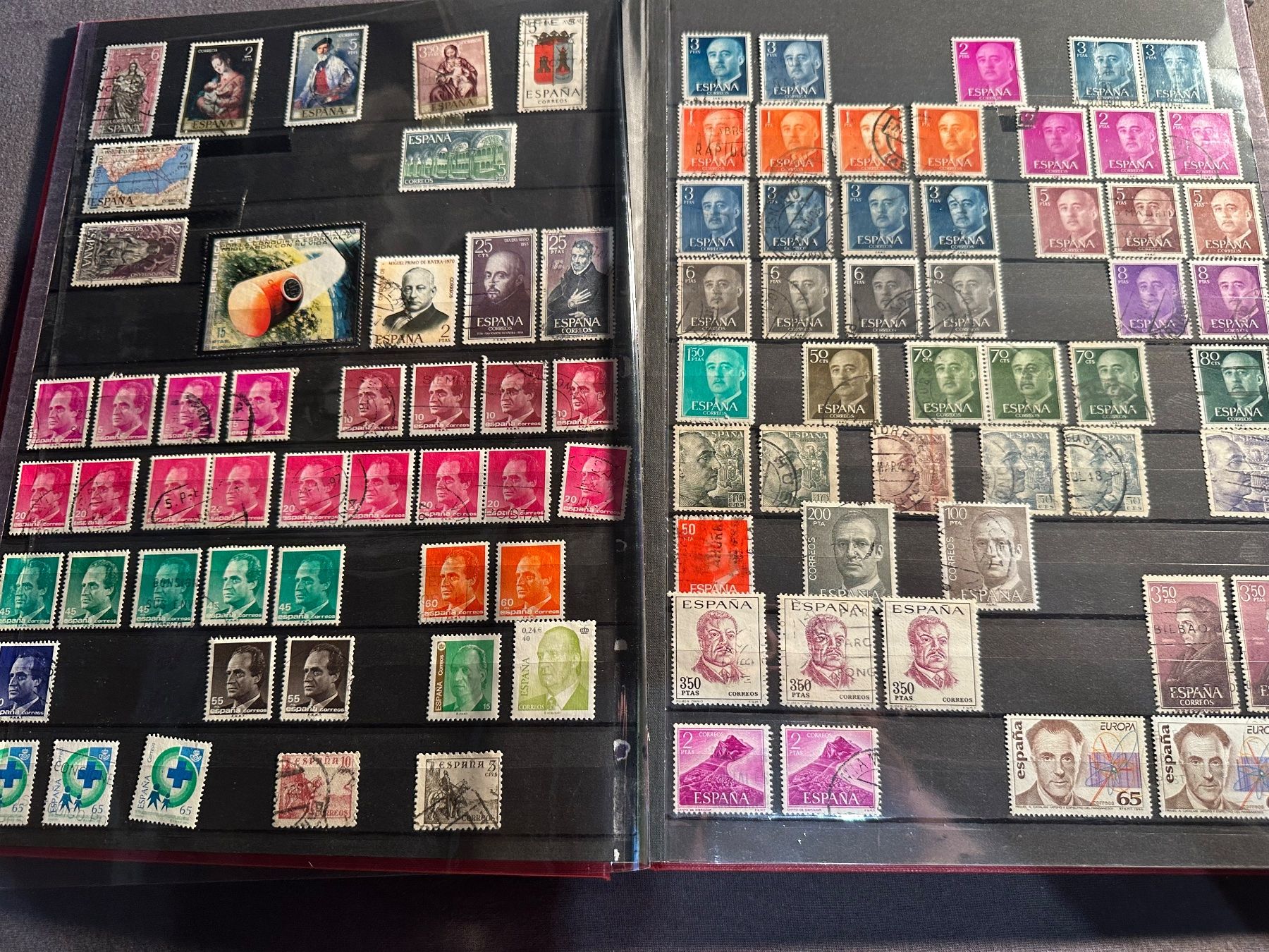 Tutti i francobolli: Sammlung Frankreich - Spanien im Album – Usato da Stettfurt venduto da 2442 1