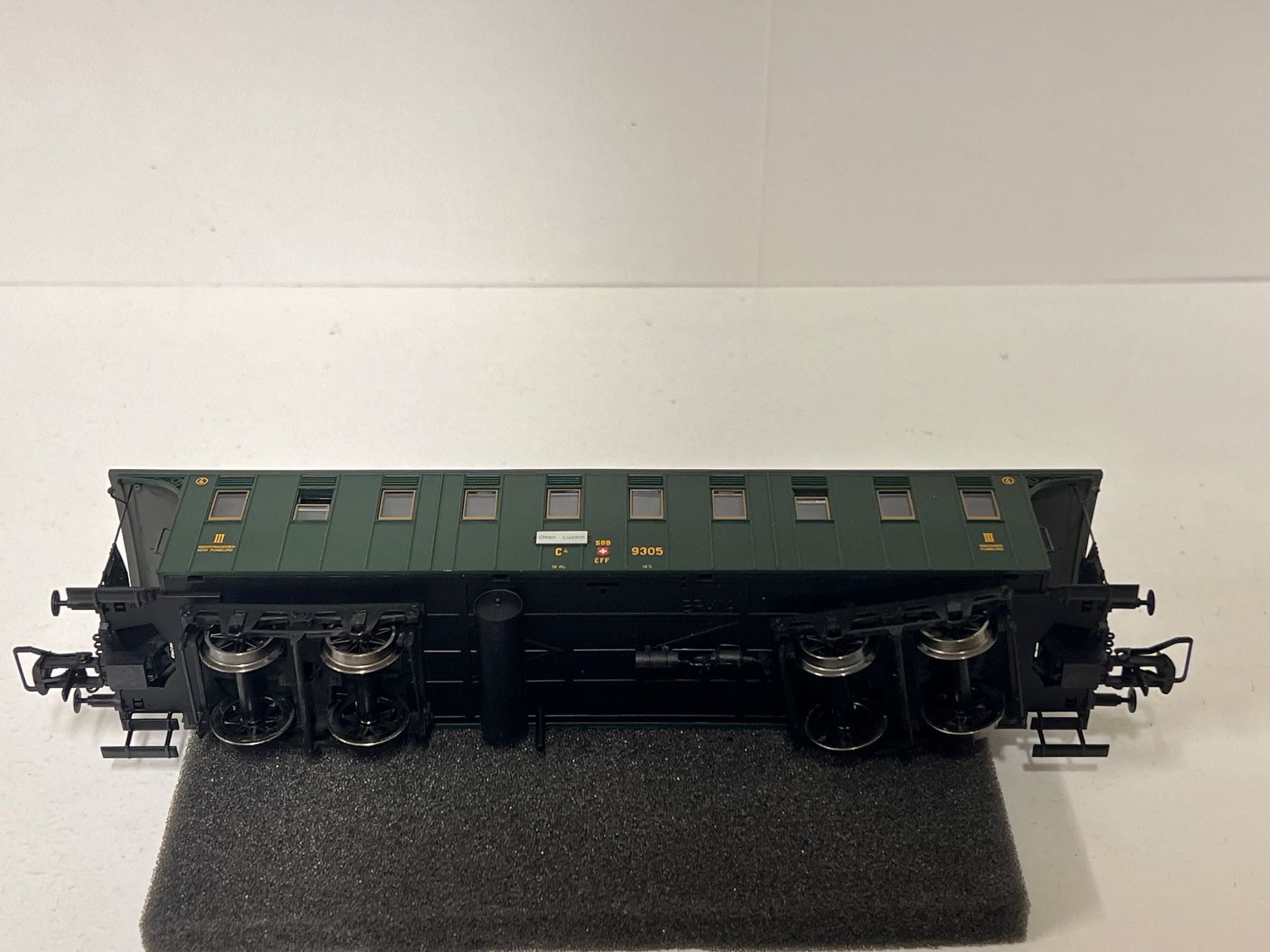 Brawa Modellini di ferrovie: BRAWA  SBB C4 Olten - Luzern 9305 3.Klasse H0 DC – Nuovo (secondo la descrizione) da Geroldswil venduto da TopTrain54 5