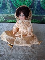 Antike,zauberhafte Porzellankopfpuppe Th. Recknagel, um 1909