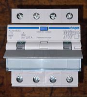 Hager FILS Schutzschalter ADM463C C13 30mA 4polig neu