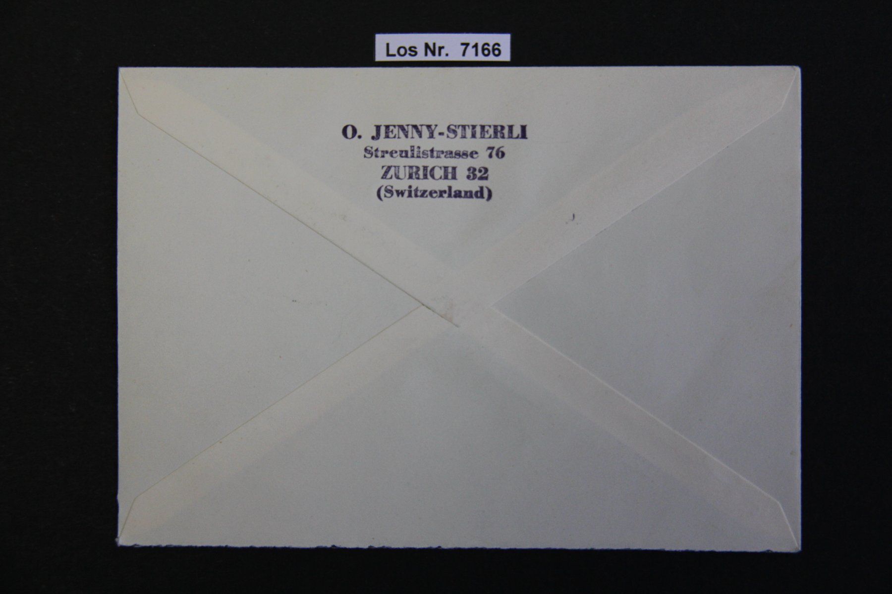 Tutti i francobolli: CH 1956 Brief mit Sonderstempel                     Los 7166 – Usato da Volken venduto da jukon65 1