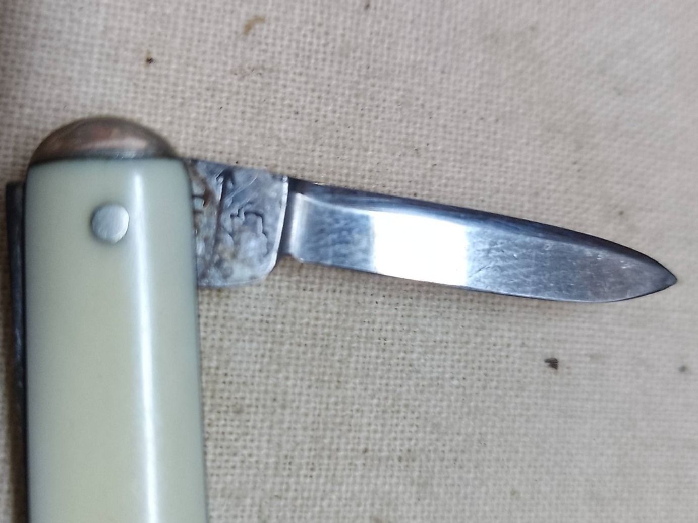 Taschenmesser: Messer - vintage -  vecchio - "W.A - Colley - Sheffield". – Gebraucht aus Sorengo von 74in 1