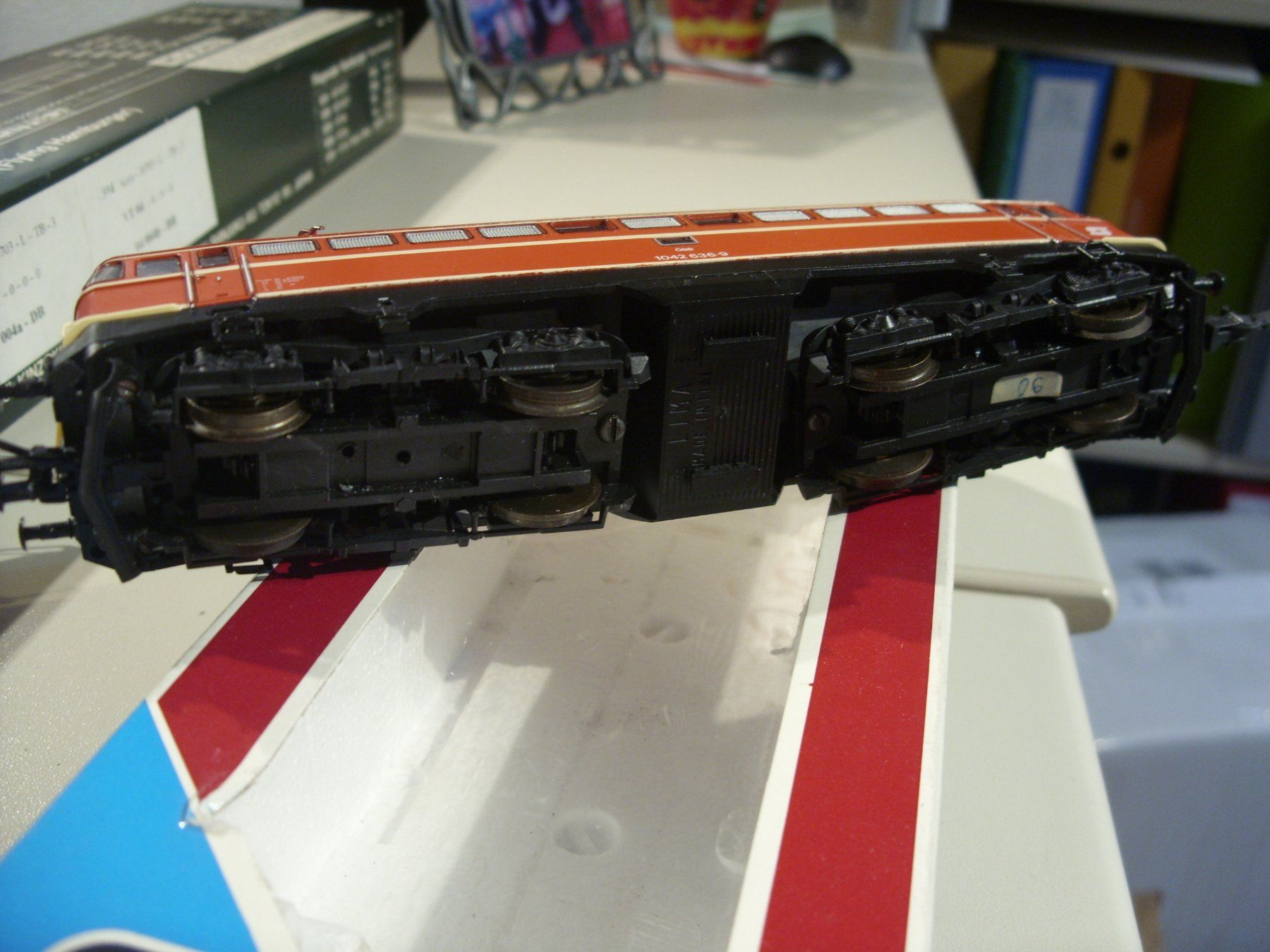 Lima Modelleisenbahnen: Lima H0  ÖBB 1042 E-Lok  DC analog – Gebraucht aus Untersiggenthal von Gumel50 8