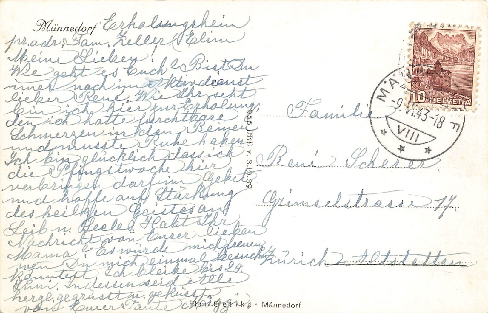 Cartes postales: Mannedorf – D'occasion à Biasca par Blenio71 1