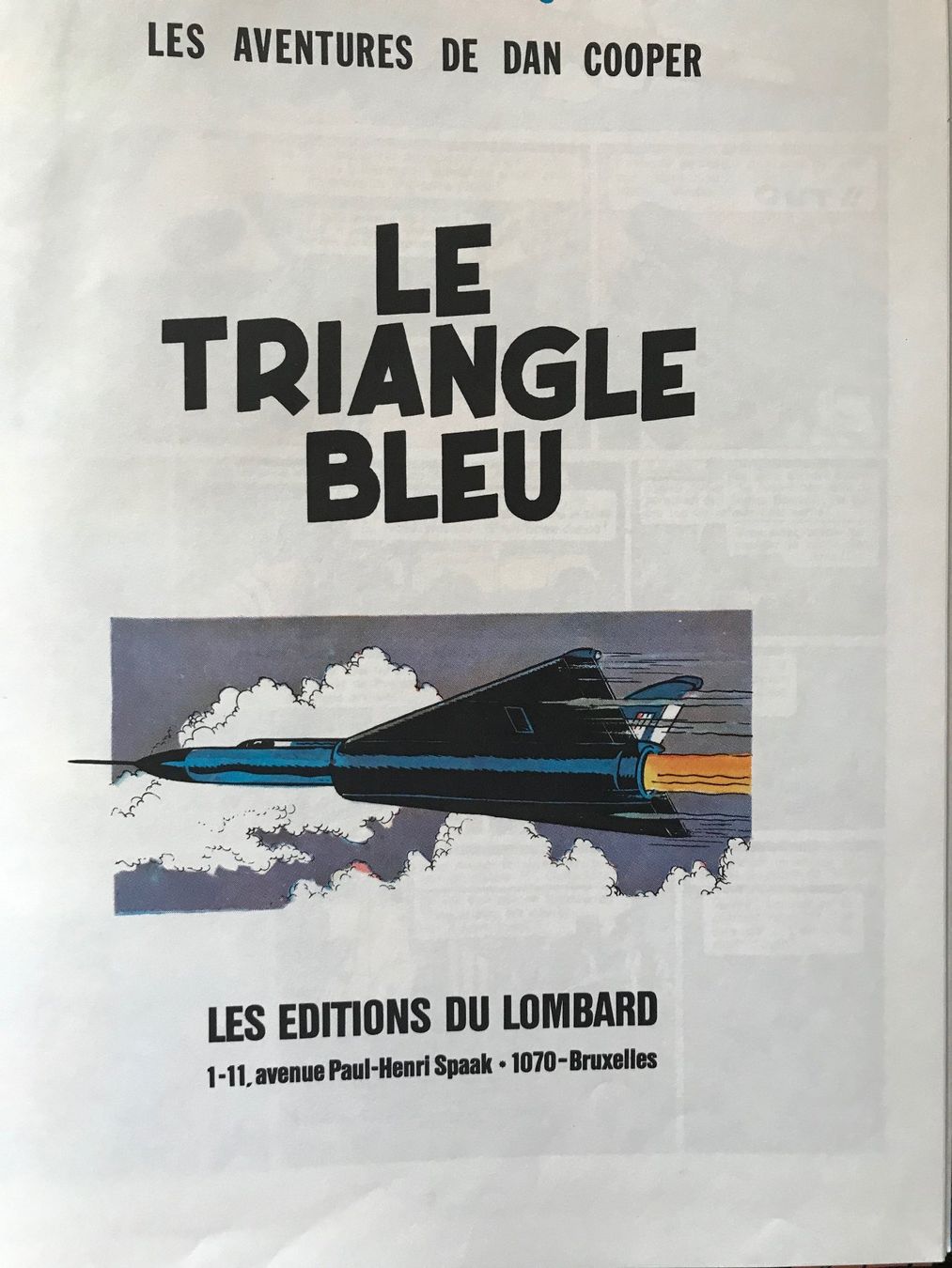Fumetti: Dan Cooper - Le triangle bleu - Albert Weinberg 1977 – Usato da Commugny venduto da Alexnicolas11 4