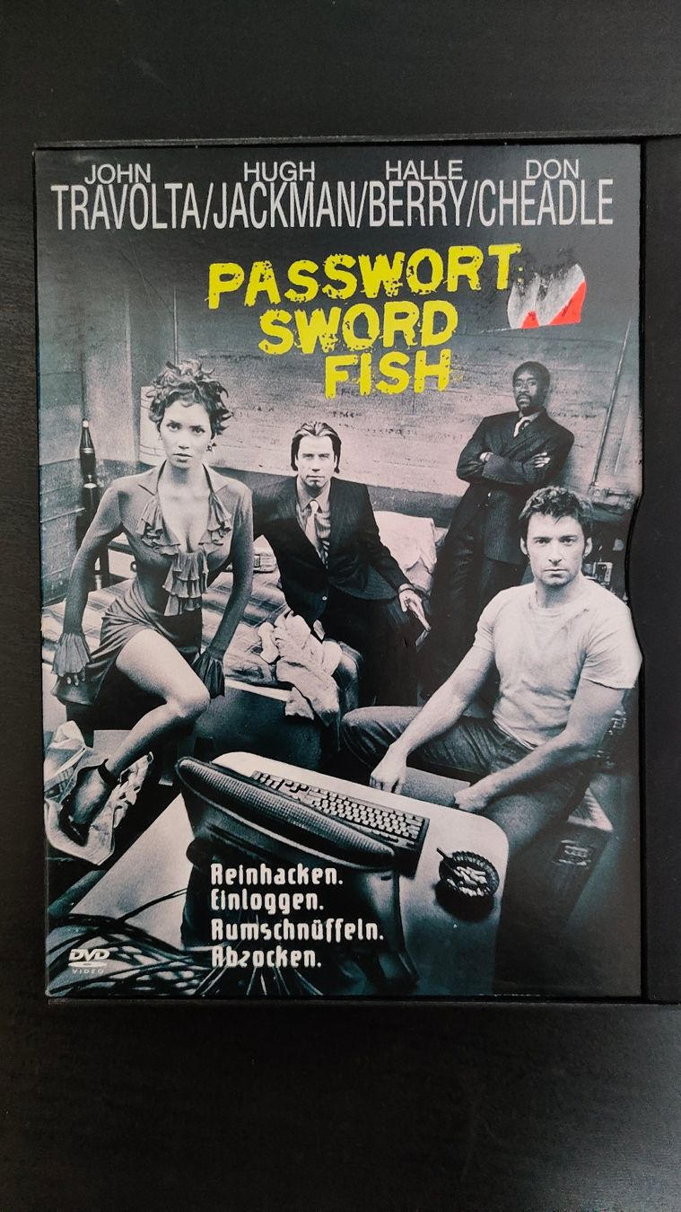 Tutti i DVDs: DVD Passwort Swordfish – Usato da Heerbrugg venduto da sve_p826
