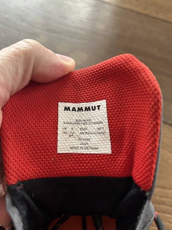 Scarpe da donna: Mammut Wanderschuh 39 1/3 – Usato da steffisburg venduto da stefanruoff 3