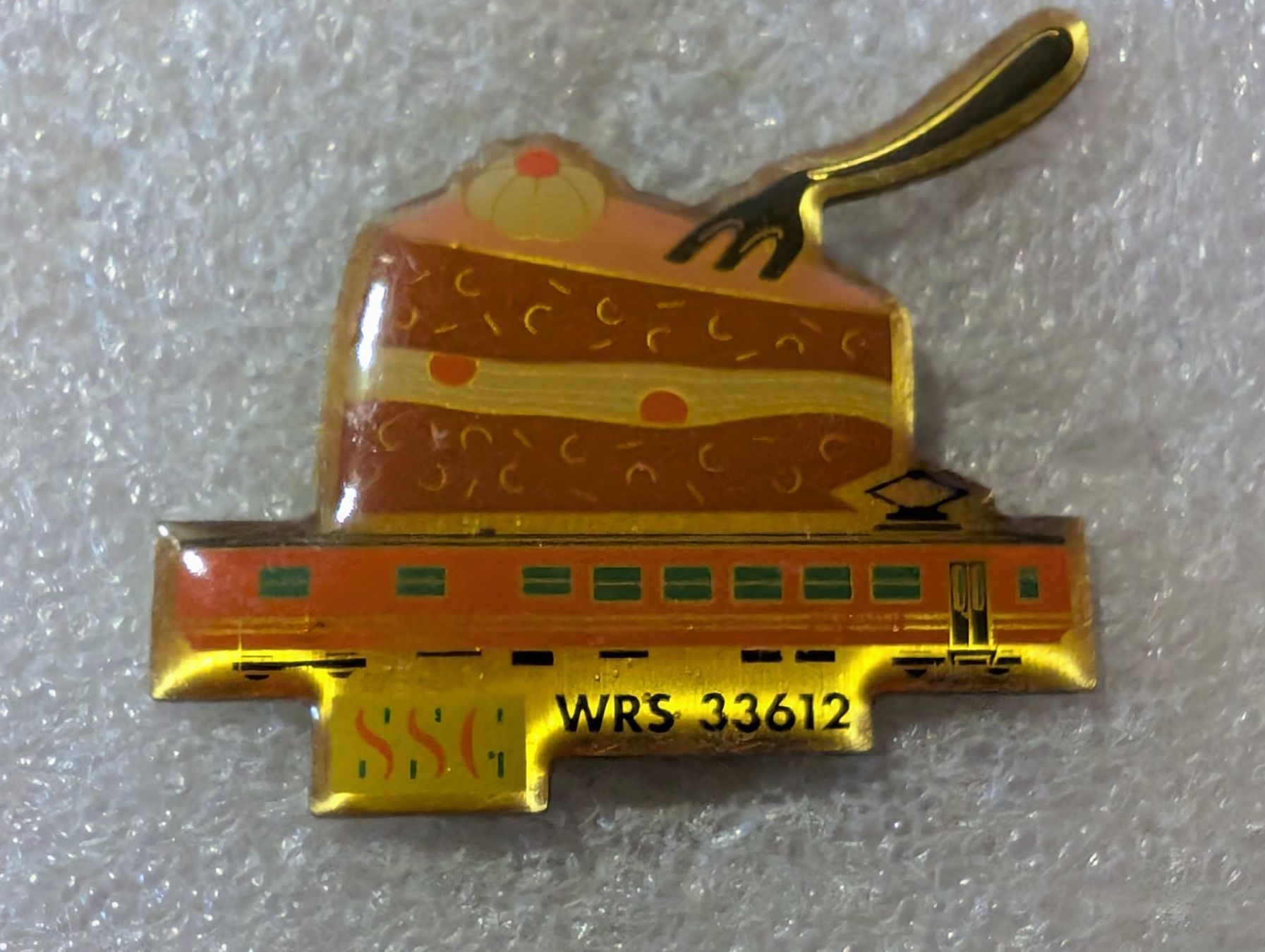 Plaketten & Abzeichen: Ansteckpin 18: Eisenbahn SSG – Gebraucht aus Oppligen von Pin-Fall-Shop