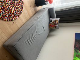 Schlafsofa / Tagesbett grau, neuwertig, Top Zustand!