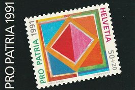 PP-Markenheftchen 1991, guter Zustand, ET, ab 1.- Fr.