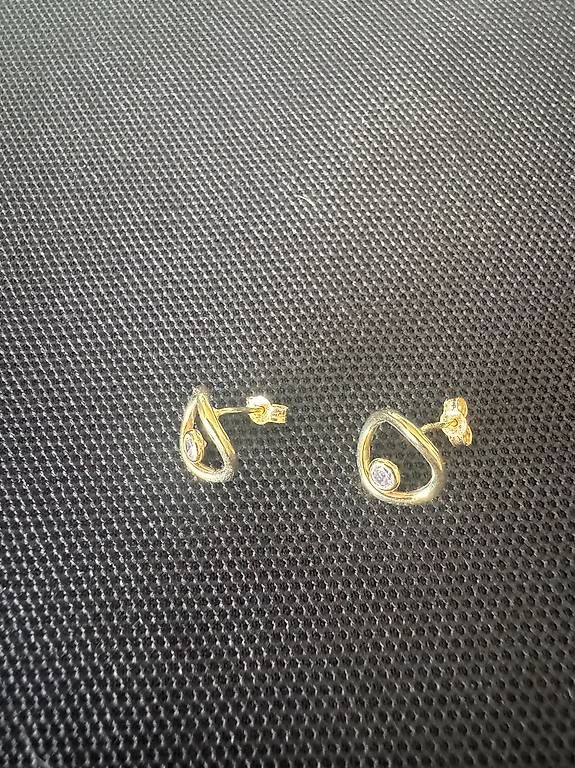 Orecchini pendenti & Orecchini a lobo: Boucles d'oreilles en or 9 carats – Usato da Prangins venduto da heima00 4
