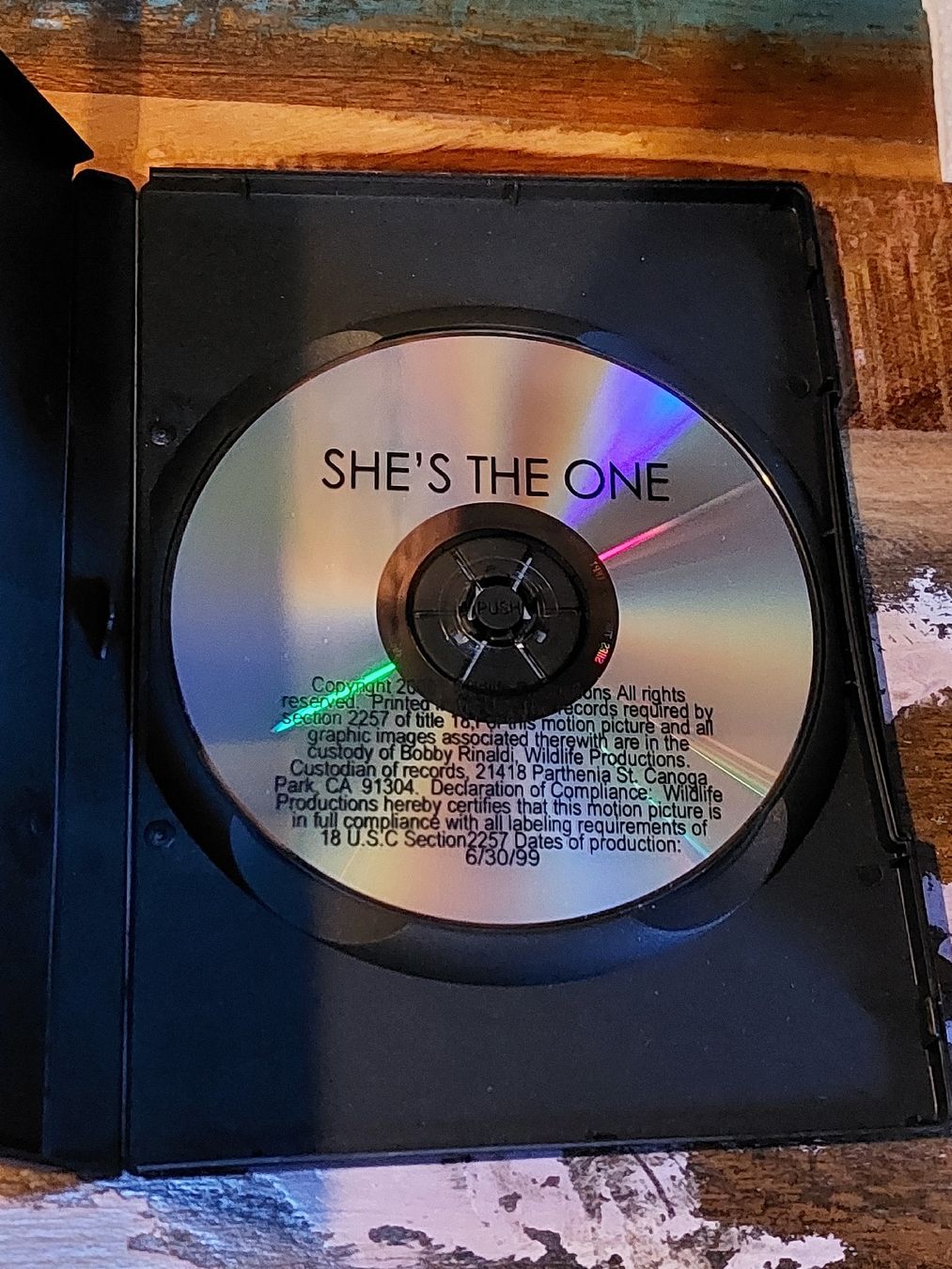 Tutti i DVDs: She's The One, DVD Erotik – Usato da Winterthur venduto da Belzarek 2