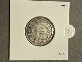 Swiss 1 franc 1914 Silver Coin