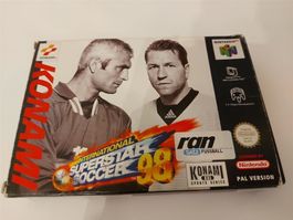 ISS 98 Nintendo 64 N64 OVP Soccer