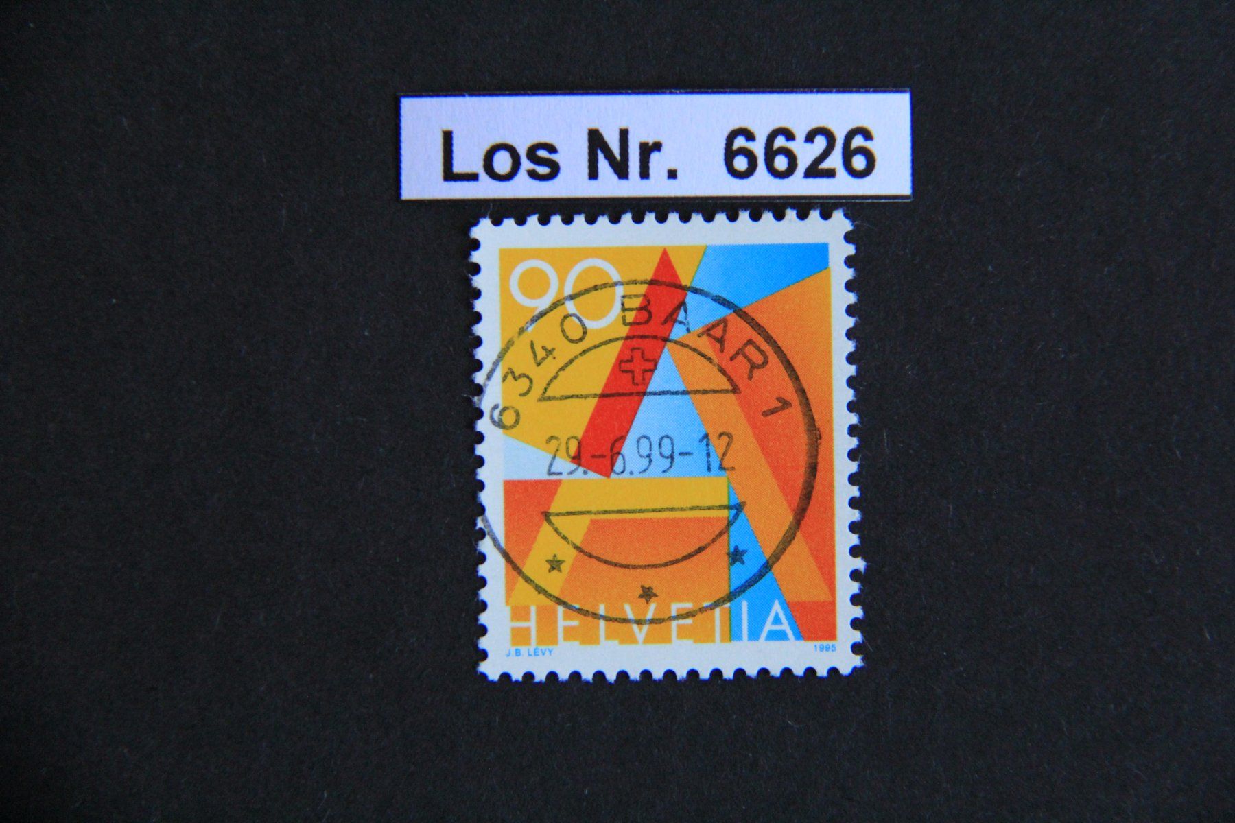 Tutti i francobolli: CH 1995 sauberer Vollstempel                        Los 6626 – Usato da Volken venduto da jukon65