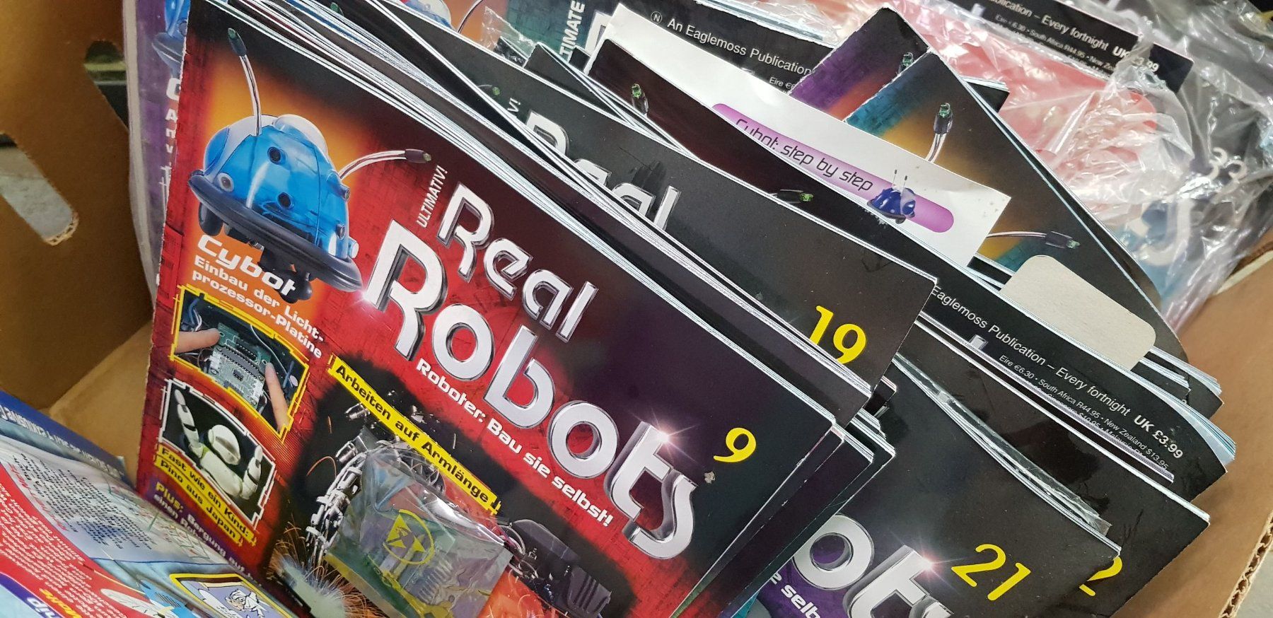 Cybot Ultimate Real Robots Mechatronics Magazine Bastelset (Gebraucht ...