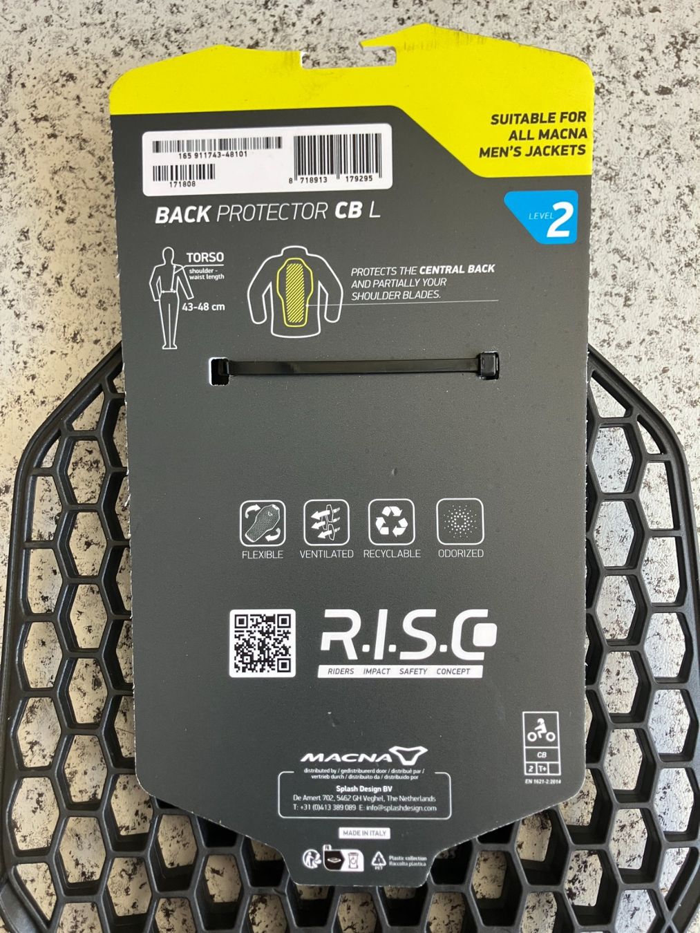 Schutz & Schoner: Men's Motorrad MACNA Rückenprotektor LEVEL 2 NEU Protektor – Neu (gemäss Beschreibung) aus Thun von heart-over-mind 2
