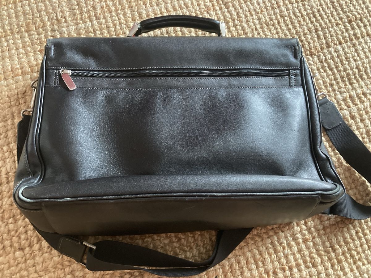 Samsonite Valises & Sacs: Leder Laptop Tasche Samsonite – D'occasion à Azmoos par alix001 1