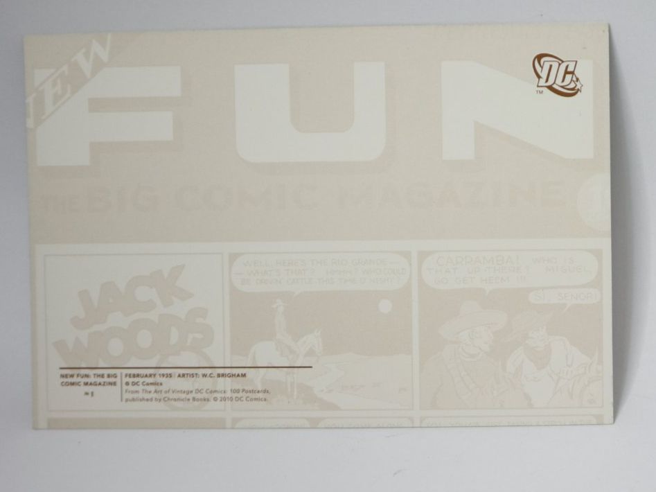 Ansichtskarten: AK DC Comic Cover Fun Jack Woods, Postkarte – Neu (gemäss Beschreibung) aus Eschenbach SG von Astalavista 1