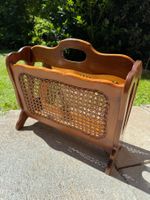 Vintage Magazine Holder Rack Zeitung Zeitschriftenständer