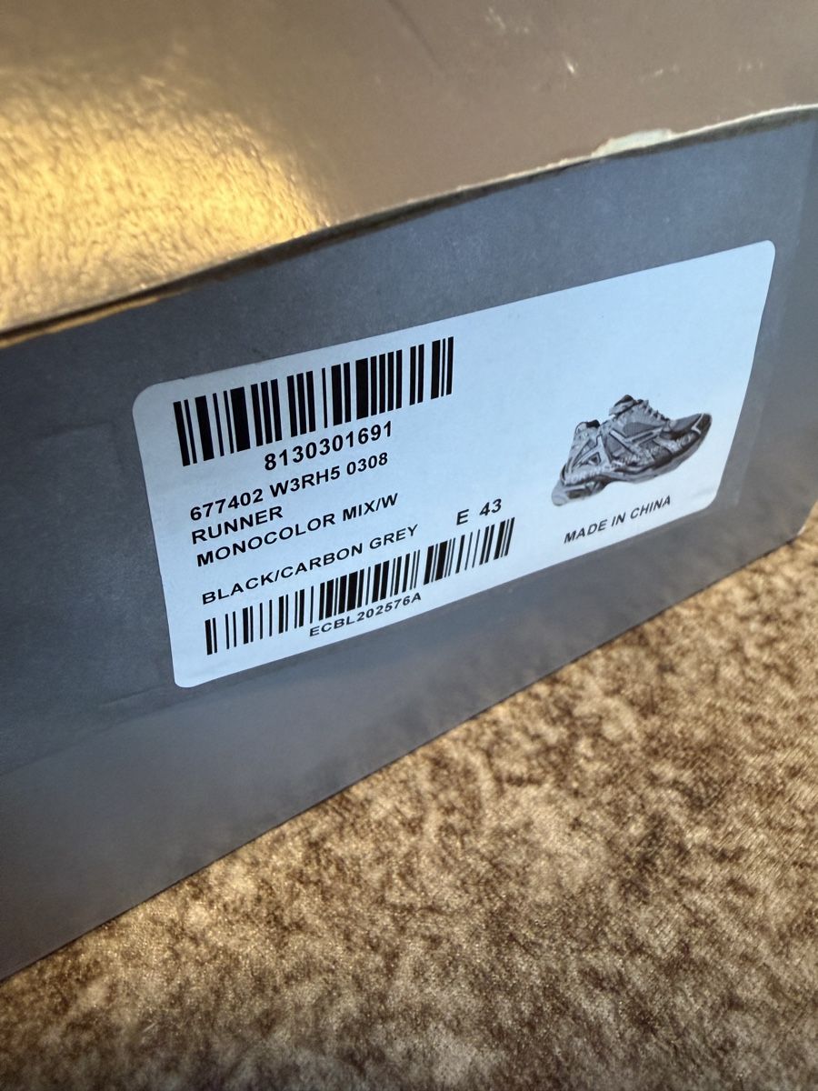 Scarpe da uomo: Balenciaga runners – Nuovo (secondo la descrizione) da Dietlikon venduto da nab_tj9m 5