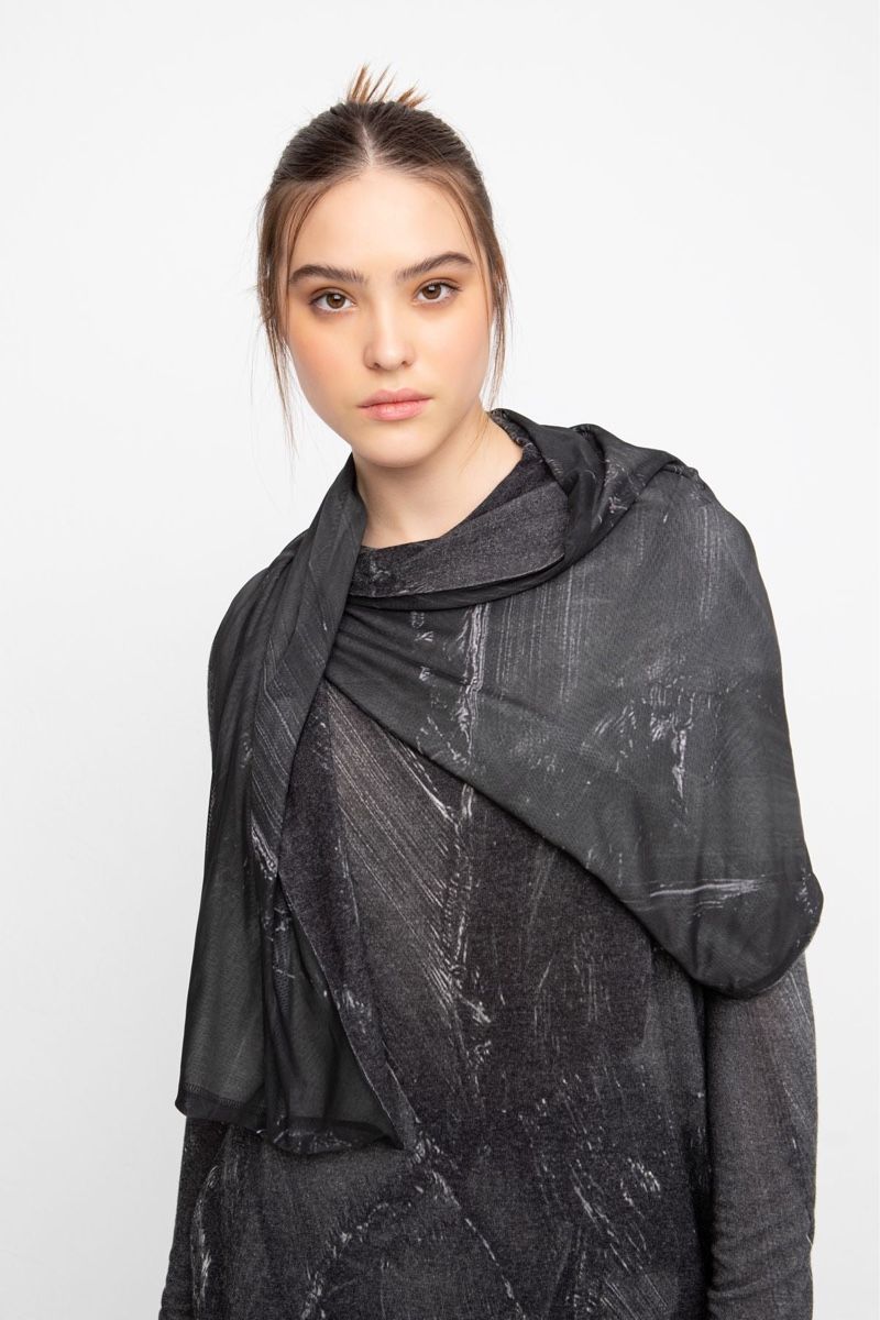Kleider: Robe OZAI N KU, taille S, viscose, grise anthracite – Neu und originalverpackt aus Morges von sandy069 9