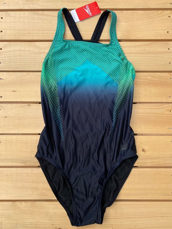 Maillot De Bain Femme Aqua Speed Noir – Taille 38 (M) – Neuf Avec étiquette
