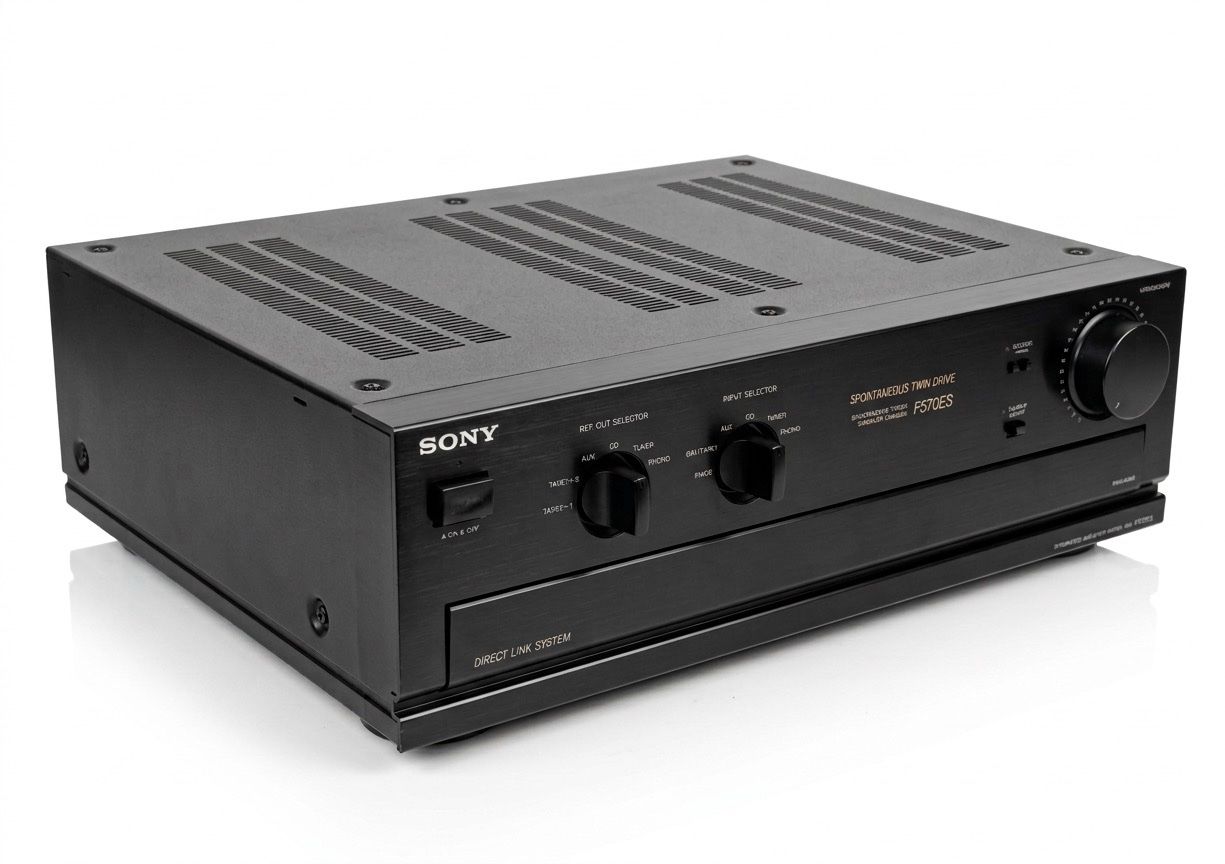 Sony Amplificatori: SONY TA-F 570ES Top Verstarker – Usato da Zürich venduto da Tapehead 1