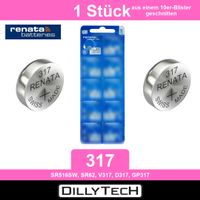 Renata 317 SR516SW Knopfzellenbatterie - 1 Stk.