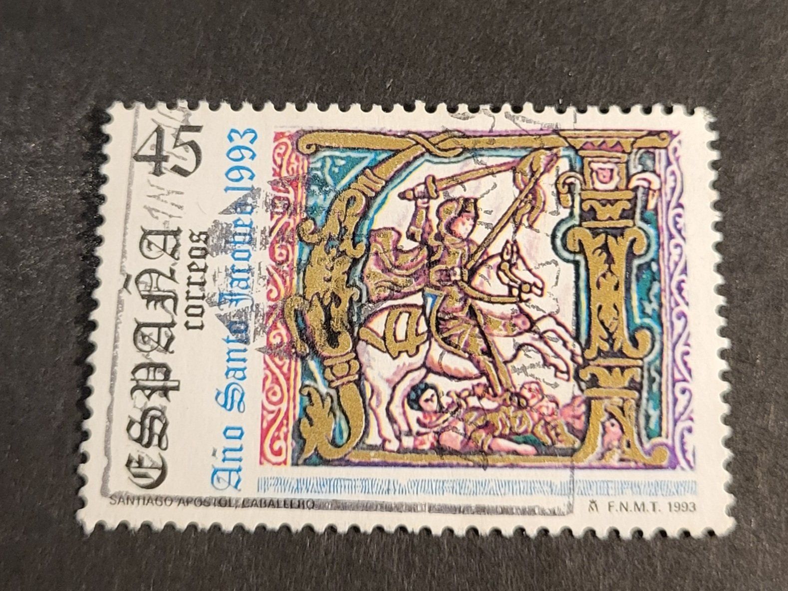 Tutti i francobolli: Spanien 1993 briefmarke – Usato da St Gallen venduto da Stampsalshobby