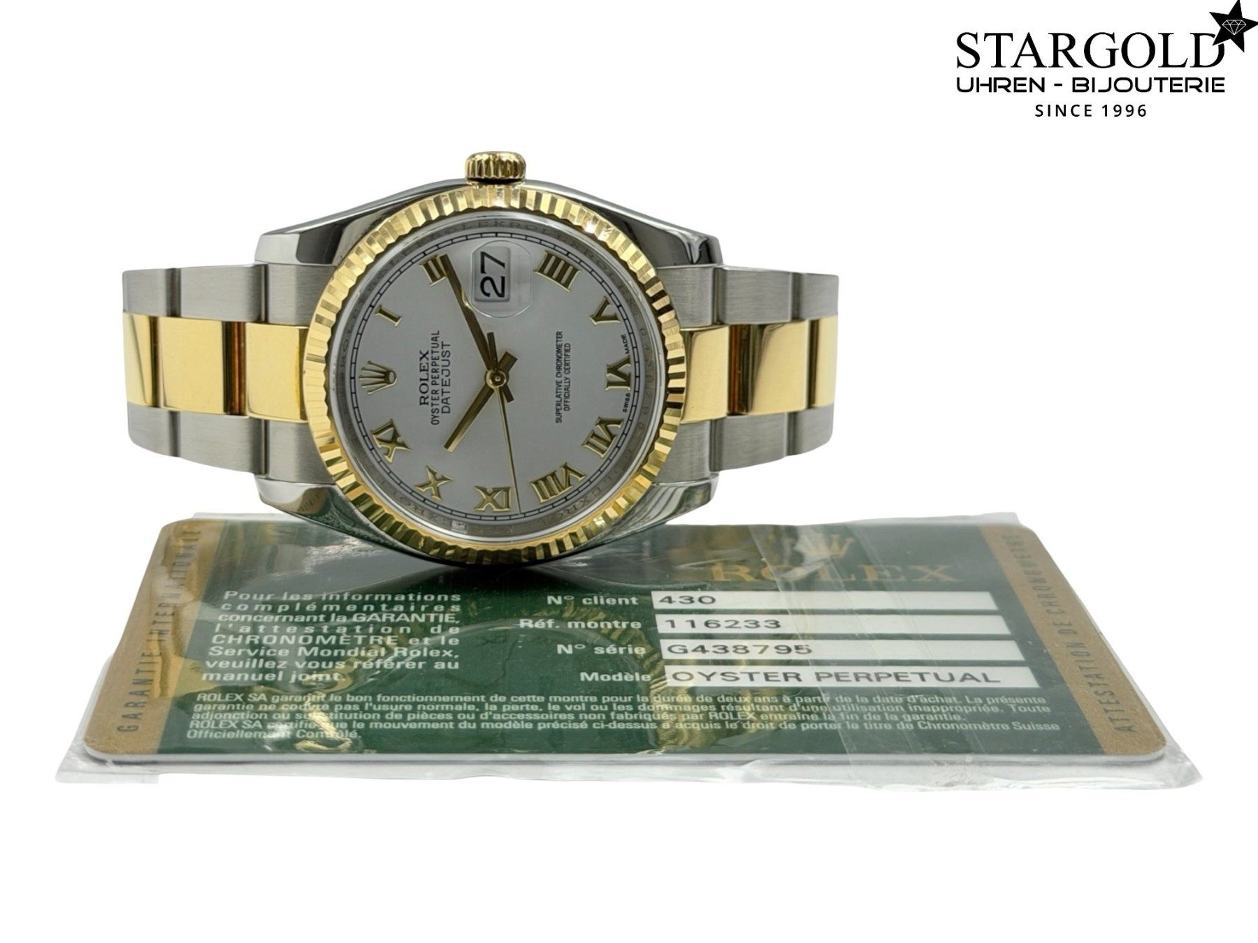 Rolex Montres: Rolex Datejust 36 - 116233 – D'occasion à Zürich par Stargold-Uhren 7