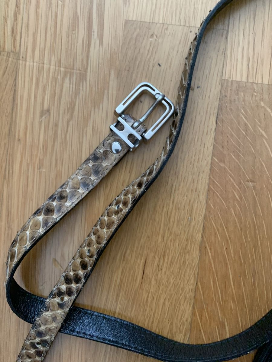 Cinture: Damengurt Gürtel Schlangenoptik Schlangenmuster 95cm – Usato da Ostermundigen venduto da des_t9vv 1