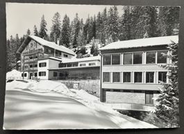 Laret bei Davos/ Zürcher Kindererholungsheim/Flugaufnahme