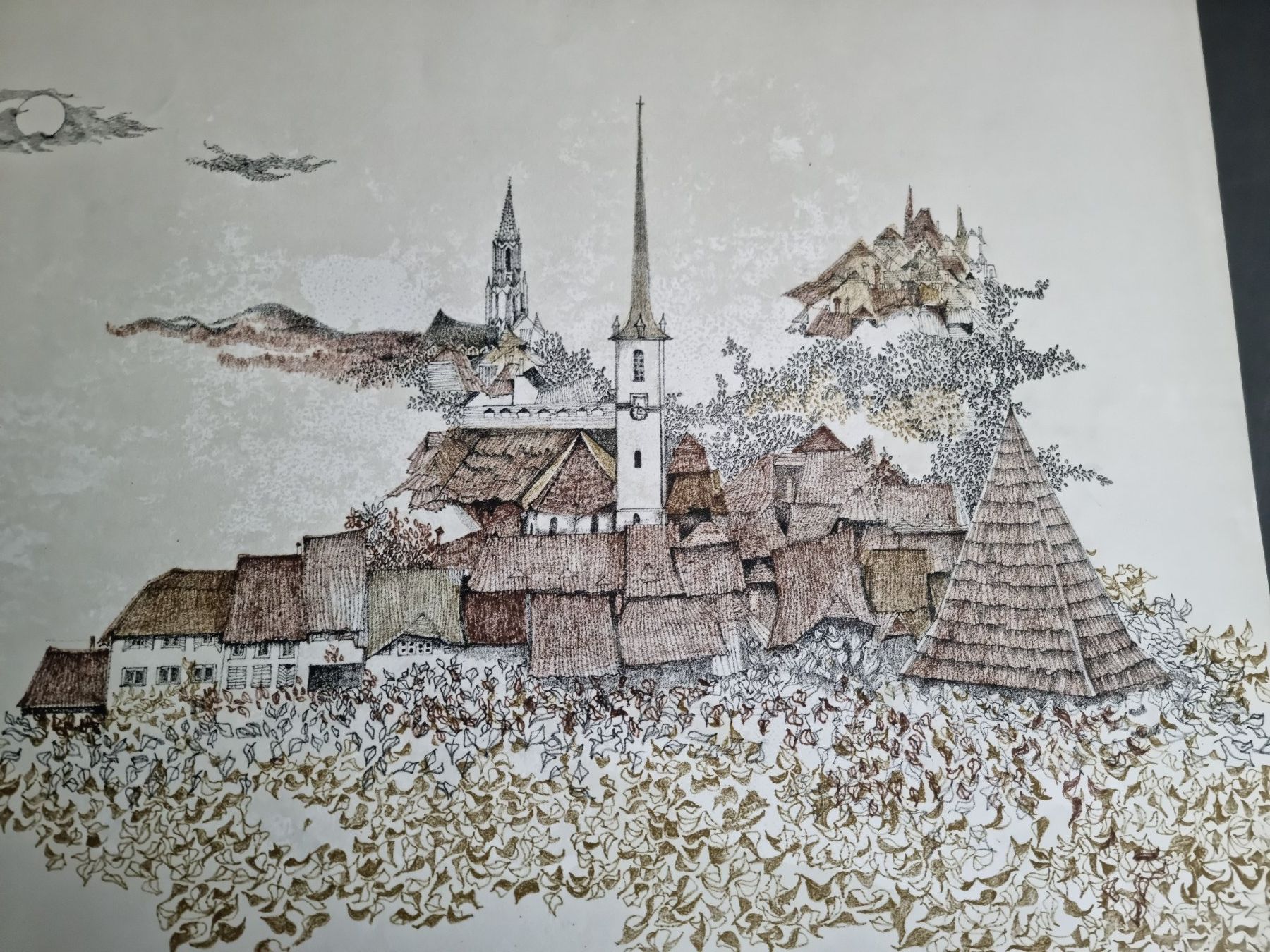 Grafica & Litografie: OSSI CZINNER LITHOGRAPHIE SIGNIERT NUMMERIERT – Usato da Gersau venduto da grafik-kunst 1