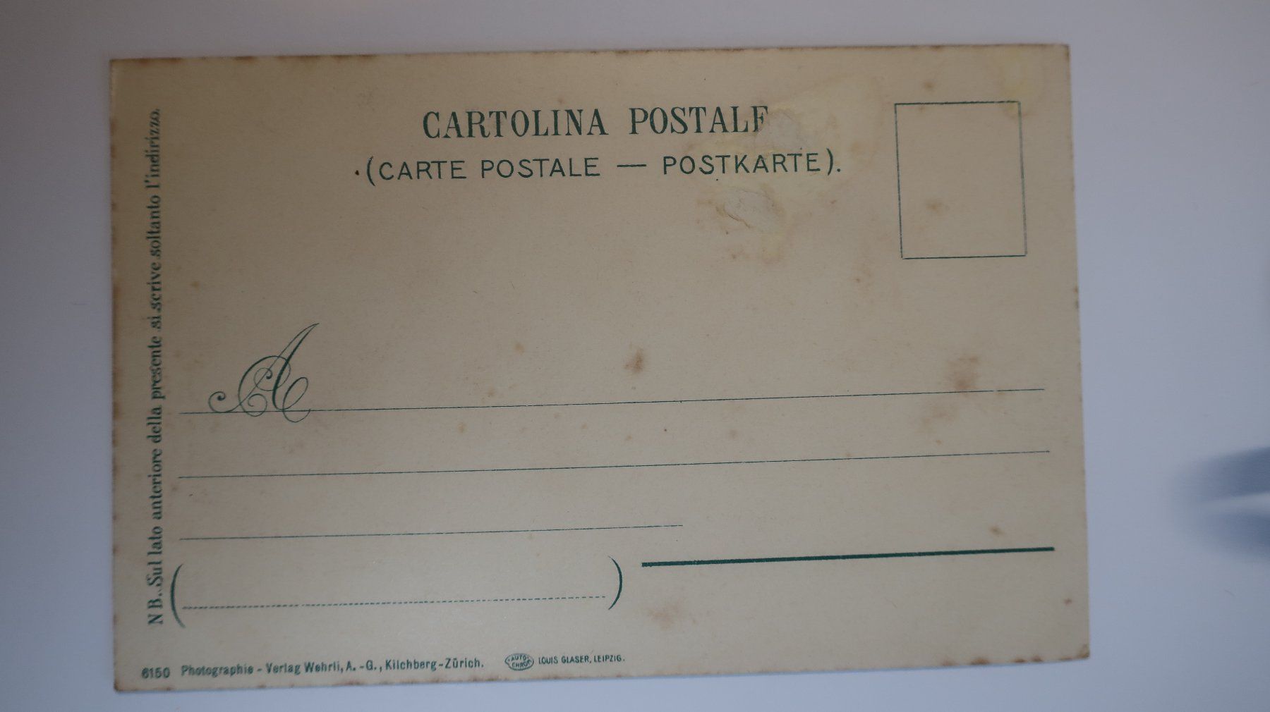 Cartes postales: Lugano Quai e Monte S. Salvatore – D'occasion à Cormoret par Pascalll2001 2
