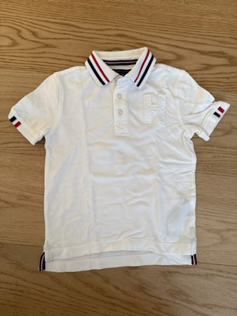 Tommy Hilfiger Poloshirt, Weiss, Gr.6-7, Top Zustand!