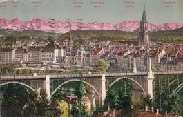 Bern und die Alpen