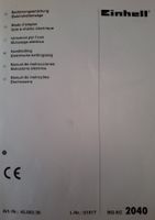 Scie à chaîne électrique BG-EC 2040 Einhell